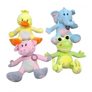 ELEFANTE-PATO-RANA-CHANCHO 40 CM PELUCHE
