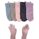 GUANTE DAMA POLYESTER APLIQUE MO&Ntilde;O
