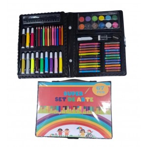SUPER SET DE ARTE 67PZAS EN VALIJA