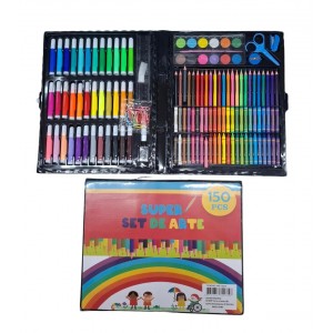 SUPER SET DE ARTE 150 PZAS EN VALIJA