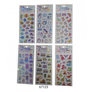 STICKERS INF. SURTIDOS CON RELIEVE