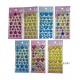 STICKERS ESTRELLAS -CORAZONES CON RELIEVE