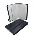 LIBRETA HOJAS RAYADAS TAPA SIMIL CUERO 14X11