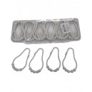 GANCHOS PARA CORTINAS DE BA&Ntilde;O