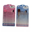  SET DE BROCHAS X 6 PARA MAQUILLAJE
