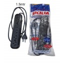 PROLONGADOR 5 TOMAS 1M5 MT CON TECLA