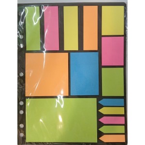 STICK NOTES SURTIDOS TAMA&Ntilde;O RIVADAVIA