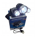  LINTERNA FRONTAL RECARGABLE USB MULTIFUNCION