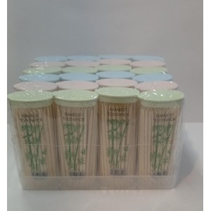 ESCARBADIENTES BAMBOO X 12 ESTUCHES