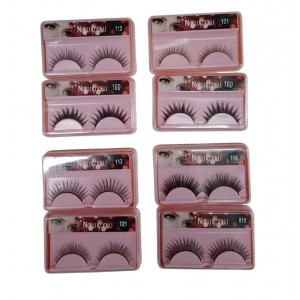 PESTA&Ntilde;AS POSTIZAS  EN ESTUCHE