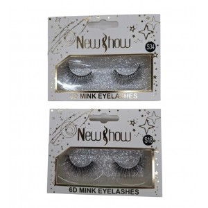 PESTA&Ntilde;AS POSTIZAS EN ESTUCHE COLGANTE