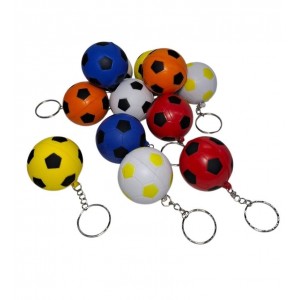 LLAVERO PELOTITA DE GOMA 