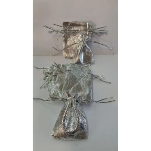 BOLSAS FILIGRAMA JOYERIA 7X5 CM PLATEADAS