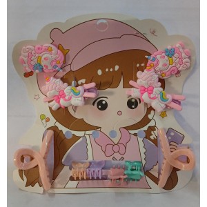 SET PARA EL PELO INFANTIL PICOS Y BROCHES