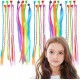 MINI BROCHE CON EXTENSIONES FLUOR TRENZADAS