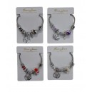 PULSERA ACERO CON DIGES Y DONAS