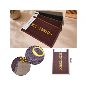 ALFOMBRA ENTRADA PVC 38X58 BIENVENIDO