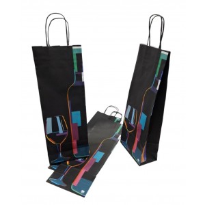 BOLSA PARA VINO 14X8X40  (BOTELLA CON COPA)