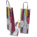 BOLSA DE VINO 14X8X40 WINE MANIJA TORZADA
