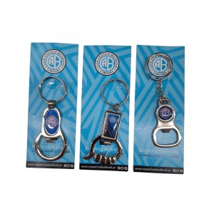 LLAVERO DESTAPADOR METAL BELGRANO