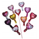 GLOBO MINI CORAZON 5" (12,5 CM)CM TE AMO