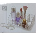  ORGANIZADOR COSMETICO ACRILICO 9 DIVISIONES