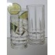 VASOS TRAGO LARGO X6 LABRADOS 360CC
