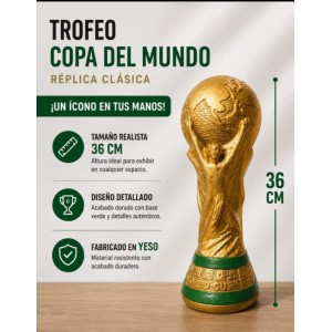 COPA DEL MUNDO 36 CM YESO