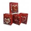  BOLSA DE REGALO 18X8,5X24 CORAZON 3D