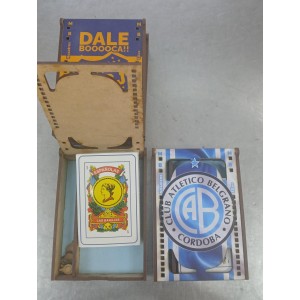 JUEGO DE TRUCO EN CAJA MADERA BELGRANO
