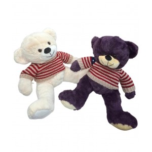 OSO PELUCHE 30 CM CON BULLOVERS LANA