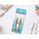 PINZA DEPILAR X 2U EN BLISTER - BY00061-62