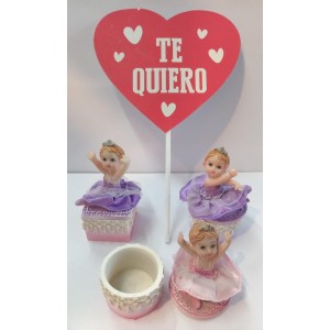 ALHAJERITO RESINA CUADRADO Y REDONDO