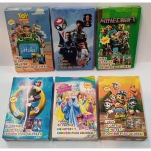 NAIPES INFANTILES X 10U SURTIDOS