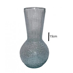 FLORERO VIDRIO  ELI-16 CM