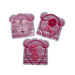 SET INFANTIL PARA EL PELO VINCHA + COLITAS