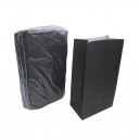 SOBRE COTILLON LISOS NEGROS 14X8X26