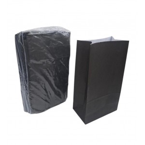SOBRE  X 50U COTILLON LISOS NEGROS 14X8X26