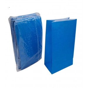 SOBRE X 50U COTILLON LISOS AZUL 14X8X26