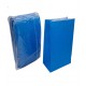 SOBRE X 50U COTILLON LISOS AZUL 14X8X26