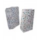 SOBRES X 50U COTILLON ESTRELLAS FONDO BLANCO