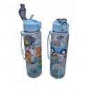 BOTELLA PLASTICA 750 ML CON DISE&Ntilde;O CAPIBARA