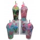 VASO ACRILICO DOBLE PARED 450CC CON SORBETE