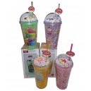 VASO ACRILICO DOBLE PARED CON GEL REFRIGERANTE 450CC