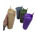 VASO DOIBLE PARED CON TAPA Y SORBETE 700CC