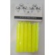 VELA X10 TORNEADAS AMARILLAS FLUOR