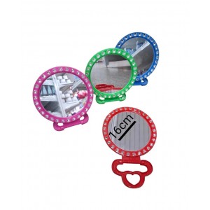 ESPEJO DIAMANTE 16 CM MARCO PLASTICO