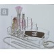 ORGANIZADOR COSMETICOS ACRILICO 8 DIVISIONES