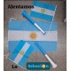 BANDERA DE TELA 30X40 CON VARILLA